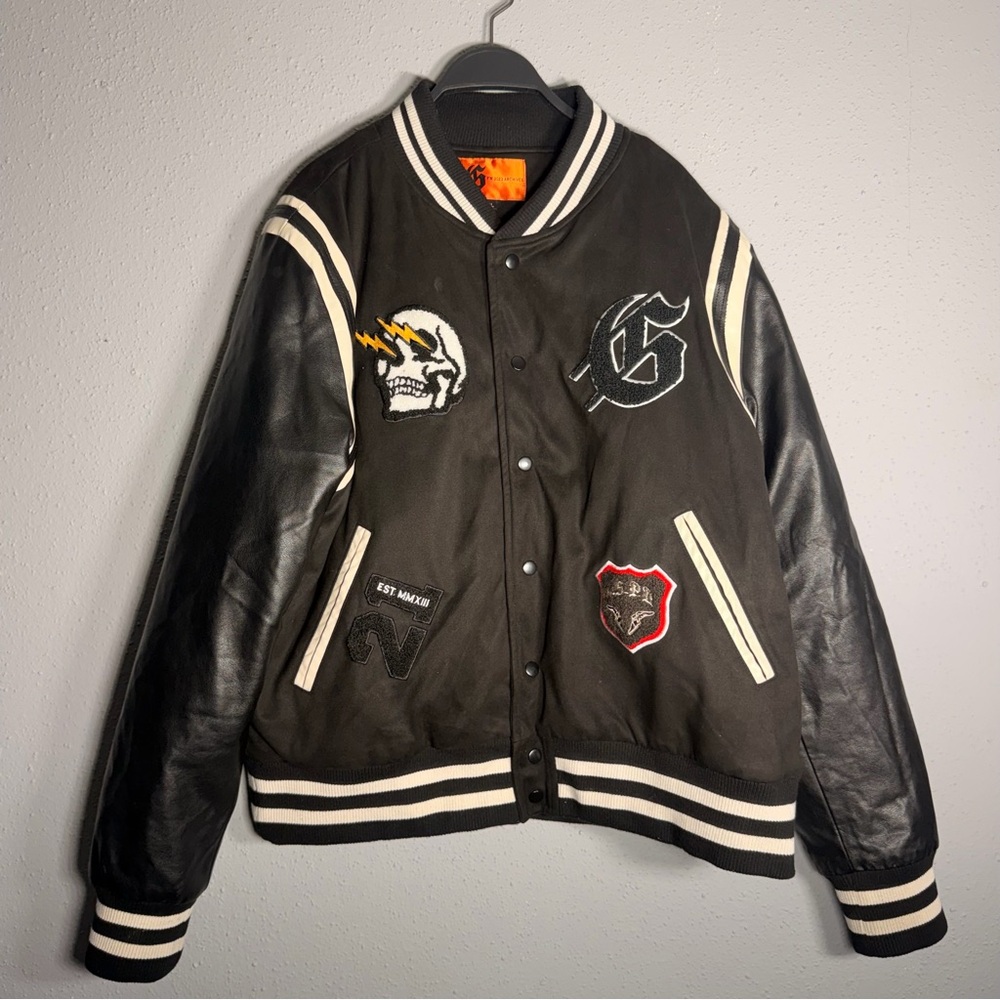 GODSPEED I.G.W.T VARSITY JACKET (BLACK) - Picture 4 of 9